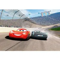 Komar Fototapete "Cars3 Curve - Größe 368 x 254 cm" bedruckt glatt Kinderzimmer