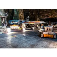 Komar Fototapete "STAR WARS Rebel Base - Größe 368 x 254 cm" bedruckt glatt Kinderzimmer