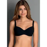 Rosa Faia Beach Unwattierter Bikini BH Sibel | Grösse: 36F | Farbe: Schwarz