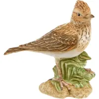 Goebel Sammelfigur "Beauty of Natur", braun (braun, grün), B:5,5cm H:9,5cm T:10,5cm, Porzellan, Dekofiguren, Sammelfigur, Vogel des Jahres 2019, Höhe ca. 9,5 cm