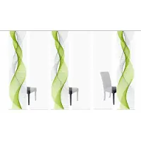 Home wohnideen Schiebegardine "OPALIA 6ER SET", (6 St.), HxB: 245x60