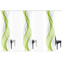 Home wohnideen Schiebegardine "OPALIA 5ER SET", (5 St.), HxB: 245x60