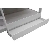 Relita Bettschubkasten "Sway", weiß, B:165cm H:14cm T:62cm, Holzwerkstoff, Schubladen, Bettschubkasten, bietet zusätzlich Stauraum, Rollenführung, pflegeleichte Oberfläche