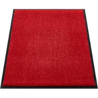 Andiamo Fußmatte "Super Wash & Clean, Made in Belgium", rechteckig, 7 mm Höhe, Schmutzfangmatte, Uni Farben, rutschhemmend, waschbar