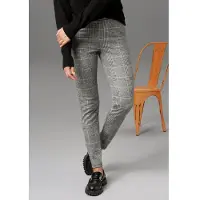Aniston CASUAL Leggings im Karo-Dessin