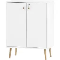 Schildmeyer Aktenschrank, Griffknopf aus Holz - eiche massiv - klar lackiert (Durchmesser 2 cm)