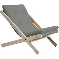 Karup Klappstuhl DESIGN "Boogie", grau (grau, natur), Stühle, Klappstuhl, Bezugsqualität 1