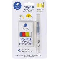 Jaq Jaq Bird 4 Kreide Butterstix mit Wasserstift aquarell