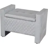 Inosign Sitztruhe , grau, B:75cm H:52cm T:45cm, Sitzbänke, Sitztruhe