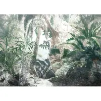 Overig Vliestapete "Digitaldruck Vlies - Fata Morgana - Größe 350 x 250 cm" bedruckt glatt Wohnzimmer, Schlafzimmer