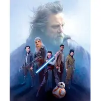 Komar Vliestapete "Digitaldruck Vlies - Star Wars Last Hope - Größe 200 x 250 cm" bedruckt glatt Kinderzimmer