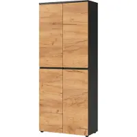 Germania -Werke Aktenschrank »Office Serie« 5 OH grau, 80x197x40 cm
