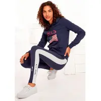 H.I.S. Kapuzensweatshirt, mit Logodruck und Kängurutasche, Loungeanzug, Hoodie