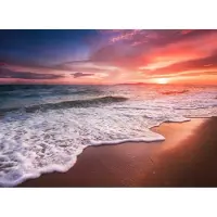 Papermoon Fototapete "Beautiful Sun Beach Thailand", bunt, B:4m L:2,6m, Vlies, Tapeten, Fototapete
