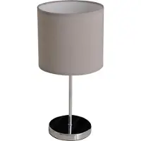 Näve Tischleuchte; Farbe: grau,chrom, 3112016