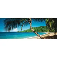 Papermoon Fototapete "Palm Beach Panorama" matt