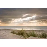 Papermoon Fototapete "Dunes in Winter", bunt, B:4m L:2,6m, Vlies, Tapeten, Fototapete