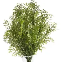 Botanic-Haus Künstliche Zimmerpflanze "Wildkräuterbusch", grün, B:25cm H:45cm T:25cm Ø:25cm, Kunststoff, Kunstpflanzen, Künstliche Zimmerpflanze