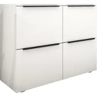 Borchardt Möbel Aktenschrank BORCHARDT MÖBEL "Tom", weiß (weiß, matt), B:93cm H:72cm T:35cm, Holzwerkstoff, Schränke, Aktenschrank, Breite 93 cm, Kommode