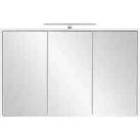 Inosign SCHILDMEYER Spiegelschrank »Flag«, HxT: 60 x 16 cm, 3-türig, weiß glänzend - weiss