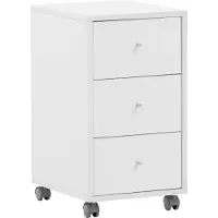 Schildmeyer Rollcontainer 400 Weiß ca. 32,6x59,7x39,1cm