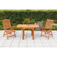 Merxx Garten-Essgruppe "Vitoria", beige (natur), Sitzmöbel-Sets, Garten-Essgruppe