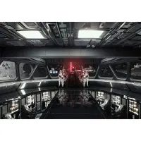Komar Vliestapete "Digitaldruck Vlies - STAR WARS Destroyer Deck - Größe 400 x 260 cm" bedruckt glatt Wohnzimmer, Schlafzimmer