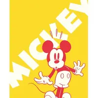 Komar Vliestapete "Digitaldruck Vlies - Mickey Contrast - Größe 200 x 250 cm" bedruckt glatt Kinderzimmer