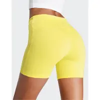 LASCANA Shorts mit breitem Bündchen und Logodruck, Loungewear