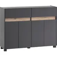 Schildmeyer Kommode Cosmo ca.112,2x84,4x33cm Anthrazit