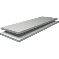 Schulte Fachboden, für Steckregal, 1200 x 400 mm, weiß, 2 Stück