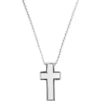 s.Oliver Halsschmuck für Herren, Stainless Steel | Kreuz