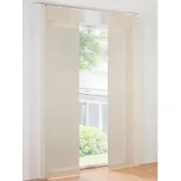 HEINE Schiebevorhang in sand | Gr.: 145-x-57cm