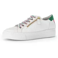 Gabor FLORENZ Damenschuhe - sportliche Schnür- Halbschuhe weiß Freizeit