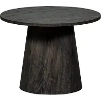 Woood Maan Couchtisch Mdf Dunkelbraun 40Xø80cm