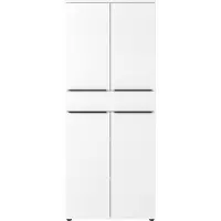 Germania GW-Mailand Spanplatte Aktenschrank 810 x 400 x 1.970 mm Weiß