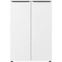Germania GW-Mailand Aktenschrank Spanplatte 2 Fachböden 810 x 400 x 1.200 mm Weiß