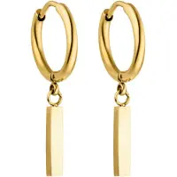Purelei Ohrringe - Ohrringe Huli Creole - Gr. unisize - in Gold - für Damen