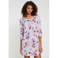 Vivance Nachthemd mit Blumen-Druck