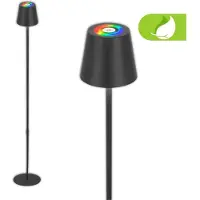 Briloner RGBW LED Stehlampe kabellos Stehleuchte Standleuchte Akku Wohnzimmer Aussen