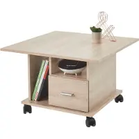 OTTO Couchtisch "Activio", braun (sonoma, sonoma), H:45cm, Tische, Couchtisch, rollbar, Tisch mit Schubkasten