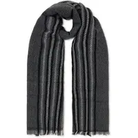 Cinque Strickschal "CHICO" aus weichem Material mit Längssteifen, made in Italy