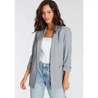 Laura scott Longblazer in grau-melange | Gr.: 34