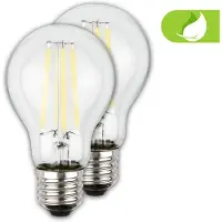 Briloner LED-Leuchtmittel 2er-Set BULB A - D/H ca. 6.00x10.60
