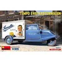 Mini art Tempo E400 Kastenwagen 3-Wheel Delivery Box Track