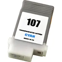 Ampertec Tinte ersetzt Canon PFI-107C 6706B001 cyan