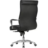 FineBuy Bürostuhl BIGBOSS Bezug Kunstleder Schwarz Schreibtischstuhl bis 150 kg XXL Chefsessel höhenverstellbar Drehstuhl ergonomisch mit Armlehnen