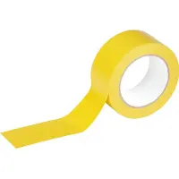 Durable Markierungsband Basic, für Innenbereich, selbstklebend, wieder ablösbar, B 50 mm, Weich-PVC, gelb