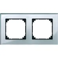 Merten 489260 RAHMEN GLAS 2-FACH DIAMANT