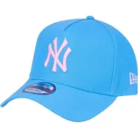 New Era 9Forty Snapback Trucker Cap - New York Yankees sky